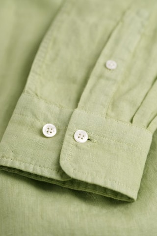 Camisa em linho - Verde-claro