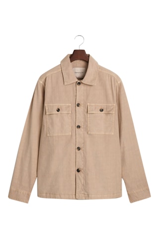 Sobrecamisa em linho - Bege