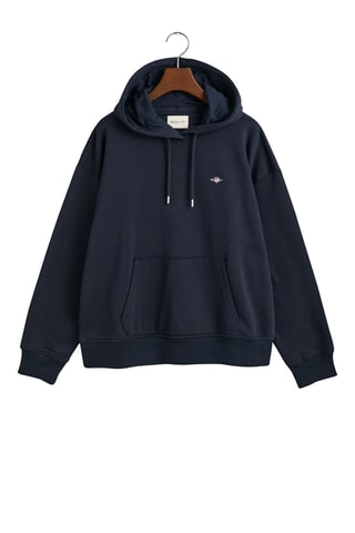 Sweat com capuz - Azul-marinho