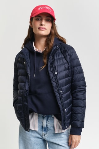 Blusão regular - Azul-marinho