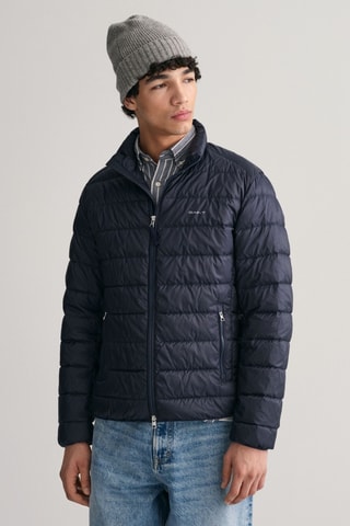 Blusão regular - Azul-marinho