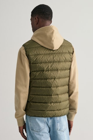 Colete acolchoado regular - Caqui