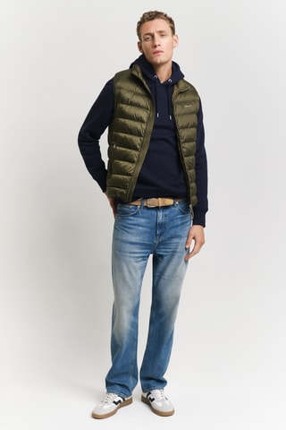 Colete acolchoado regular - Caqui