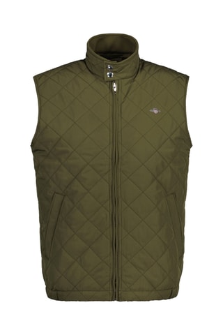 Colete acolchoado regular - Caqui