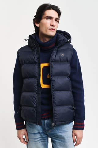 Colete acolchoado - Azul-marinho
