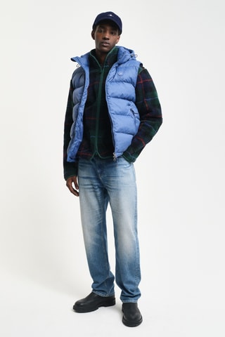 Colete acolchoado - Azul