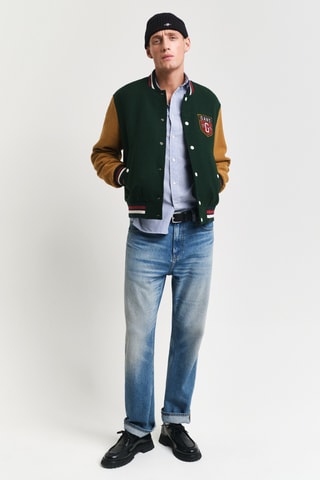 Teddy em lã - Verde-escuro