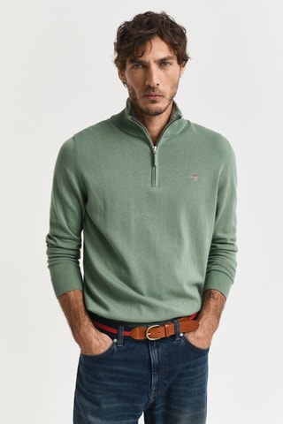 Camisola regular - Verde-menta