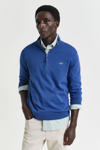 Camisola regular - Azul-real