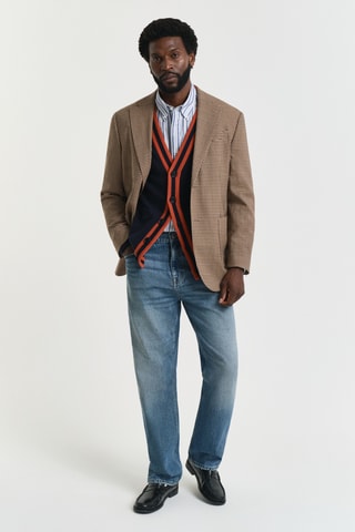 Casaco de malha - Azul-marinho