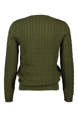 Camisola regular - Verde caqui