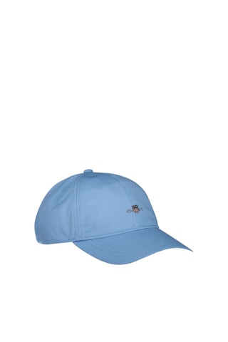 Boné em algodão biológico - Azul-claro