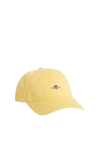 Boné em algodão biológico - Amarelo