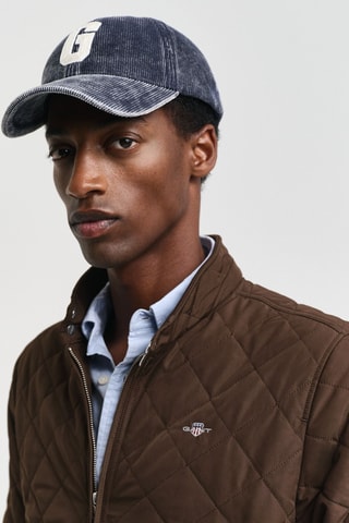 Boné em veludo - Azul