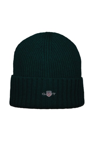 Gorro em lã - Verde-escuro