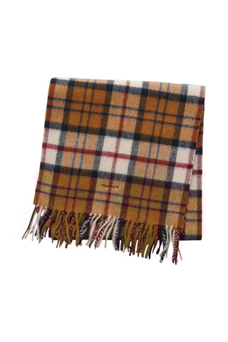 Écharpe em lã merino - Castanho