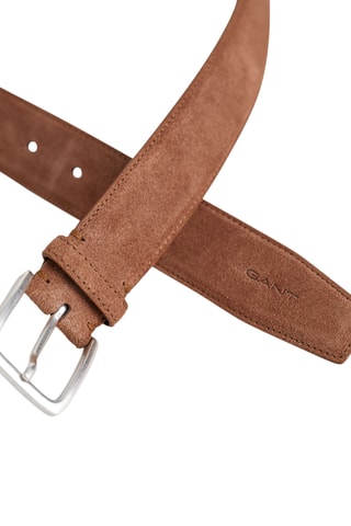 Cinto em couro - Castanho