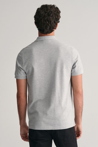 Polo - Cinzento-claro mesclado