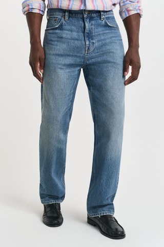 Calças de ganga - Azul-claro