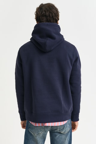 Sweat com capuz - Azul-marinho