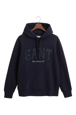 Sweat com capuz - Azul-marinho