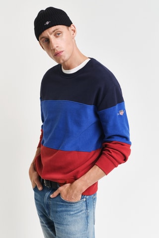 Sweat - Azul-real e vermelho