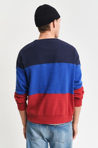 Sweat - Azul-real e vermelho