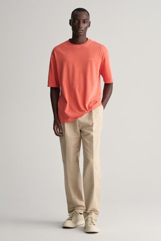 T-shirt relaxed - Laranja