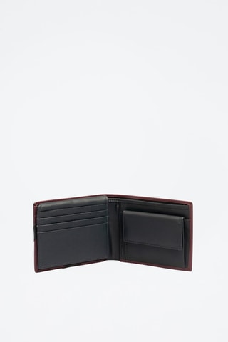Carteira em couro Utah Bordô