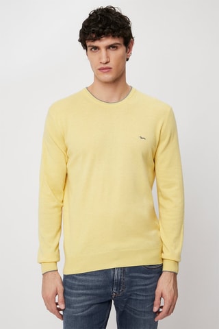 Camisola em lã e caxemira - Amarelo - Harmont & Blaine