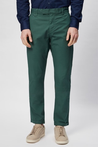 Calças direitas Verde-escuro - Harmont & Blaine