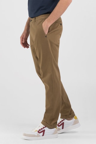 Calças Slim Brad - Castanho