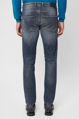 Calças de ganga slim - Azul - Harmont & Blaine