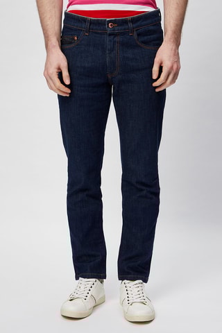 Calças de ganga direitas Azul-marinho - Harmont & Blaine