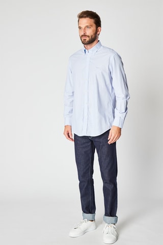 Camisa Azul e branco - Harmont & Blaine