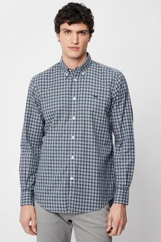 Camisa - Verde e azul - Harmont & Blaine