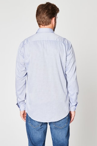 Camisa Azul e cru - Harmont & Blaine