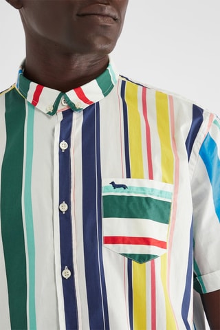 Camisa - Branco e verde - Harmont & Blaine