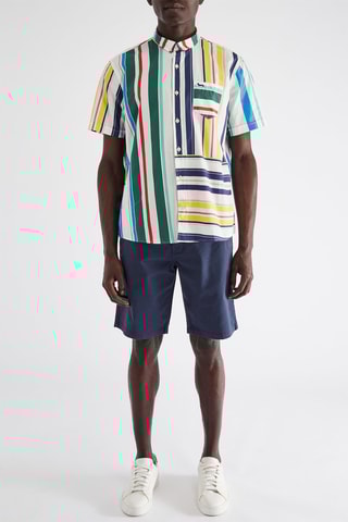 Camisa - Branco e verde - Harmont & Blaine