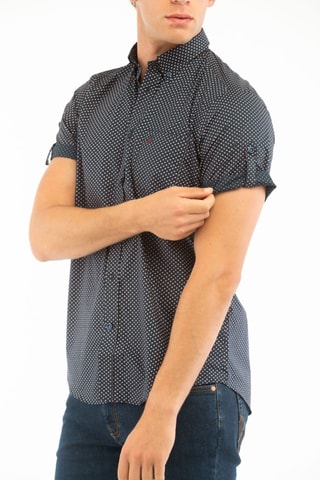 Camisa regular - Azul -  Harmont & Blaine Jeans