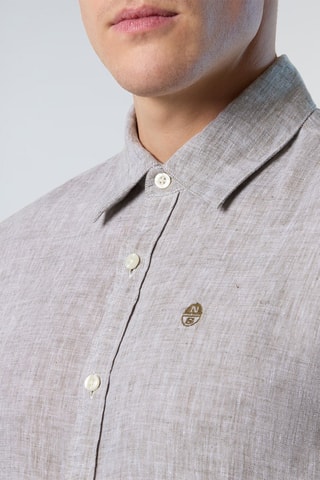 Camisa de linho - Cinzento