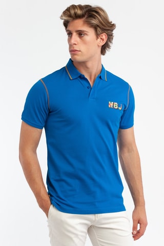 Polo - Azul-eléctrico - Harmont & Blaine Jeans