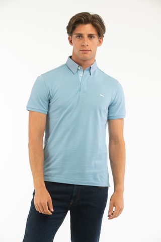 Polo - Azul -  Harmont & Blaine