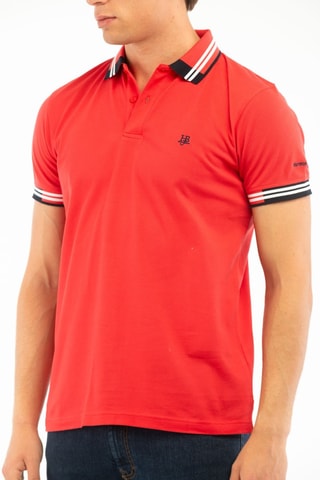 Polo - Vermelho -  Harmont & Blaine Jeans