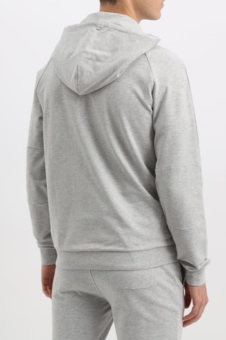 Sweat com capuz - Cinzento