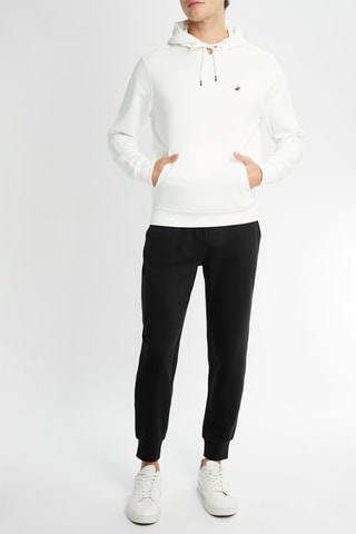 Sweat com capuz - Branco