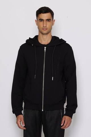 Sweat regular com capuz Steini - Preto