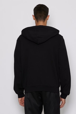 Sweat regular com capuz Steini - Preto