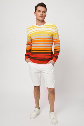 Bermudas Branco - Harmont & Blaine