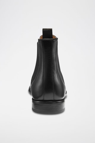 Bottines Chelsea en cuir Noir - Lazzareli